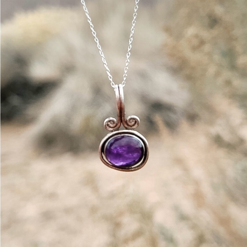Vintage Amethyst Pendant